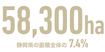 58,300ha 7.4%